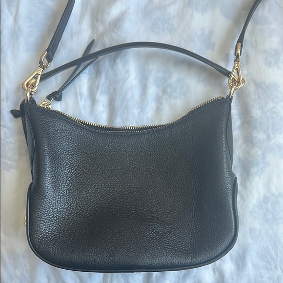 Michael Kors Black Leather Shoulder Bag - Picture 3 of 5